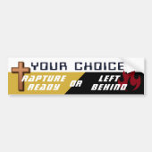 Ready or Left Behind-record Bumpersticker (Voorkant)