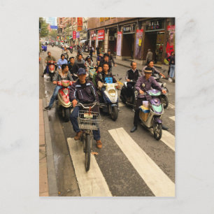 Ready-Set-Go-Shanghai, China-Briefkaart Briefkaart