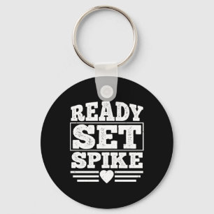 Ready Set Spike Sleutelhanger