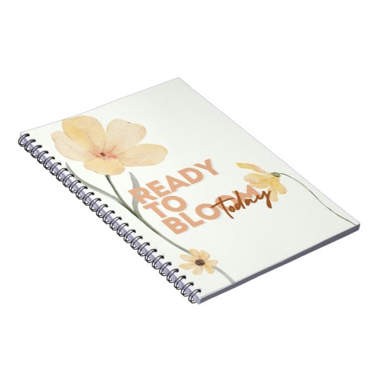 Ready to Bloom Notebook Notitieboek (Rechterzijde)