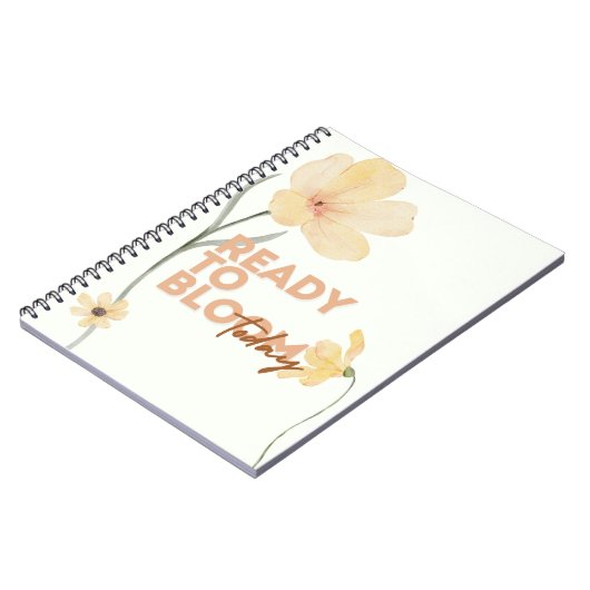 Ready to Bloom Notebook Notitieboek (Linkerzijde)