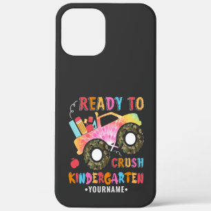 Ready To Crush Kindergarten 1st Day of School iPhone 12 Pro Max Hoesje