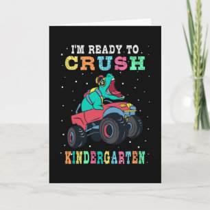 Ready to crush kindergarten kaart