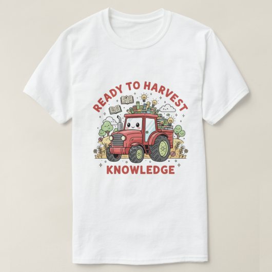 Ready to Harvest Knowledge T-shirt (Design voorkant)