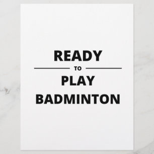 READY TO PLAY BADMINTON BRIEFHOOFD
