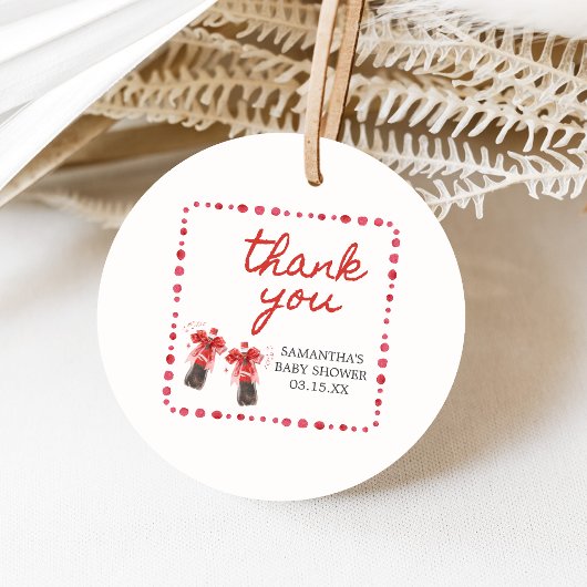 Ready to Pop Baby Shower Bedankjes Labels