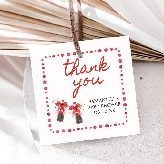 Ready to Pop Baby Shower Bedankjes Labels