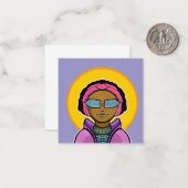 Ready to ski notitiekaartje (Voorkant / Achterkant in situ)