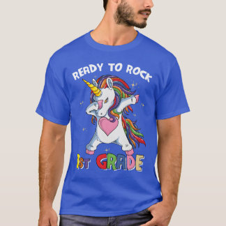 Readyo Rock 1e klas Dabbing Unicorn familie T-shirt
