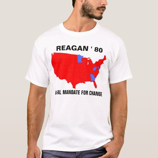 REAGAN - EEN MANDAAT VOOR WIJZIGING T-SHIRT (Voorkant)
