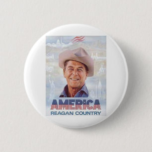 Reagan Ronde Button 5,7 Cm