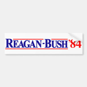 Reagan Struik 84 Bumpersticker