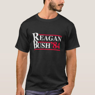 Reagan Struik '84 Retro Logo Red White Blue Electi T-shirt