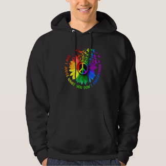 Reageer niet wat je niet begrijpt Lgbt Gay Pri Hoodie