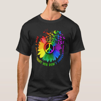 Reageer niet wat je niet begrijpt Lgbt Gay Pri T-shirt