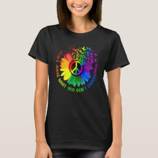 Reageer niet wat je niet begrijpt Lgbt Gay Pri T-shirt