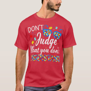Reageer niet wat u niet begrijpt Autisme T-shirt