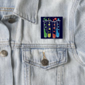 Reageerbuizen Vierkante Button 5,1 Cm (In situ)