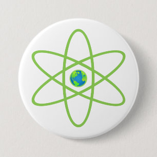 Reageren Ronde Button 7,6 Cm