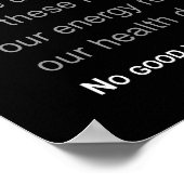 Réagir contre répondre - Empower Graphics Poster (Coin)