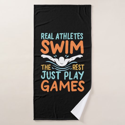 Real Athletes Swim Badhanddoek (Badhanddoek)