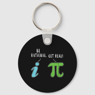 Real be Rational Funny Wiskunde Meme Wiskunde Nerd Sleutelhanger