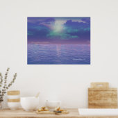 Real Blue Poster (Keuken)