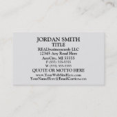 Real Bugs Advertisation Exterminator Visitekaartje (Achterkant)