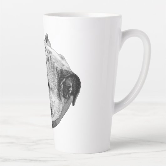 Real Bulldog Pop Latte Mok (Rechts)