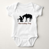 Real Cowboys Pray Romper (Voorkant)