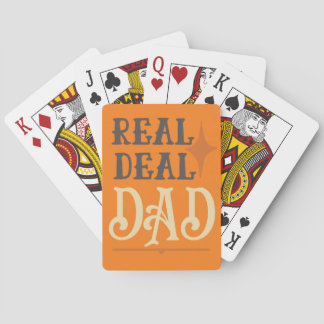 Real Deal Dad Vaderdag Poker Night Pokerkaarten