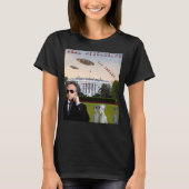 Real Disclosure, UFO's. Aliens, UAP's, Buitenruimt T-shirt (Voorkant)