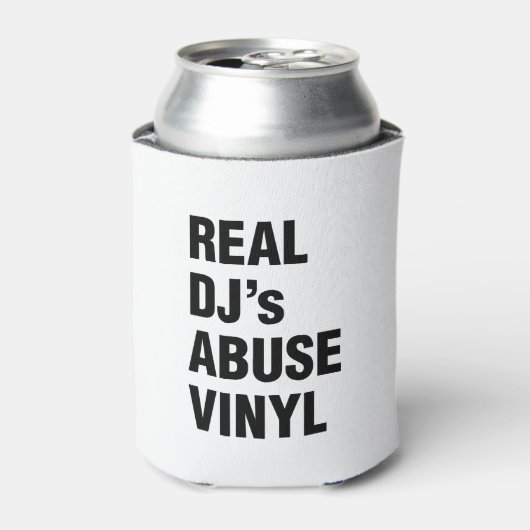 REAL DJ's ABUSE VINYL Blikjeskoeler (Blikje Voorkant)