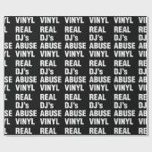 REAL DJ's ABUSE VINYL Cadeaupapier (Vlak)