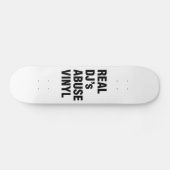 REAL DJ's ABUSE VINYL Skateboard (Horizontaal)