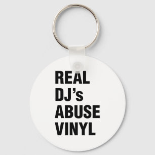 REAL DJ's ABUSE VINYL Sleutelhanger
