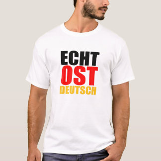 Real East German East Germany East Pride DDR Ossi T-shirt