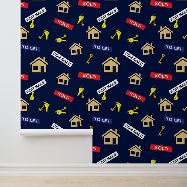 Real Estate Agent Behang (Applicatie)