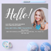 Real Estate Agent HALLO CARD shop brochure (Enkel)