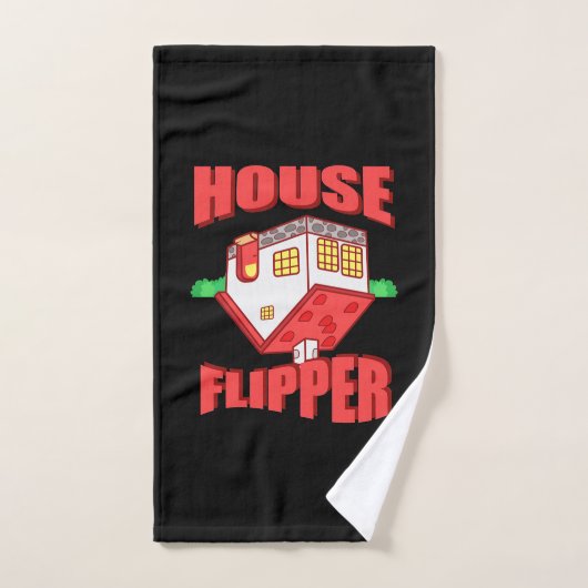 Real Estate Agent House Flipper Handdoek (Handdoek)