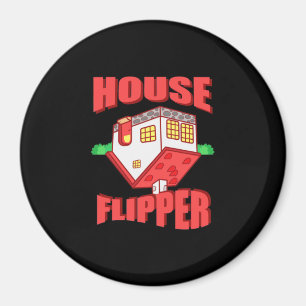 Real Estate Agent House Flipper Magneet