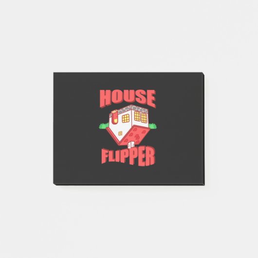 Real Estate Agent House Flipper Post-it® Notes (Voorkant)