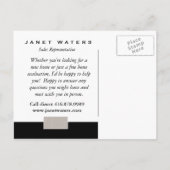 Real Estate Agent Kitchen Briefkaart (Achterkant)