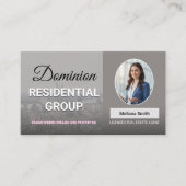 Real estate agent, Real estate company, Realtor Bu Visitekaartje (Voorkant)