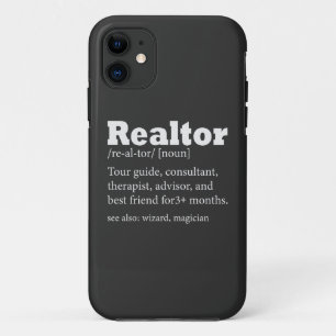 Real Estate Agent Realtor Funny Iphone 14 Hoesje