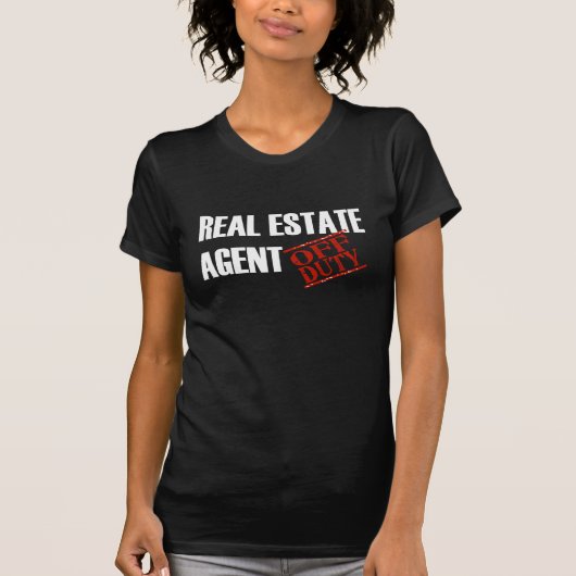 Real Estate Agent T-shirt (Voorkant)