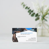 Real Estate Agent Visitekaartje (Staand voorkant)