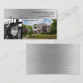 Real Estate Agent Visitekaartje (Voorkant / Achterkant)