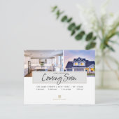 Real Estate Broker Modern Briefkaart - KOMEN SNEL (Staand voorkant)