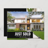 Real Estate Broker Moderne Briefkaart - GEWOON VER (Voorkant / Achterkant)